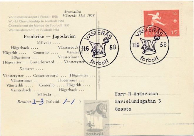 Frankrike-Jugoslavien 1b4